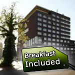 Luxury 4-star hotel located in a walking distance from city center of Groningen. Air/conditioned comfortable rooms dispose with private bathroom, LCD TV, phone. Free wifi is available in public areas. 66,8 km European Dog Show 2011, located only 149 € EUR.