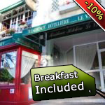 Simple 3-star city hotel with 40 rooms located in the city of Villepinte offers excellent combination of short distance, reasonable size of the rooms and mid-class quality. Each room features satellite TV, ensuite bathroom and there is free Wi-Fi in the hotel. Dogshow venue is accessible by car or by city train RER. 3,5 km Euro Dog Show 2010, only 110 € EUR.